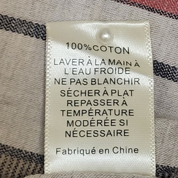 J.O.A. Los Angeles Long Sleeve Stripped Crop Top with Back Tie - NWT - Picture 10 of 11